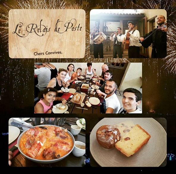 @wilfriedferrand - #puydufou #restaurant #sortieentrecollegues #relaisdeposte #parc #resto #musiciens