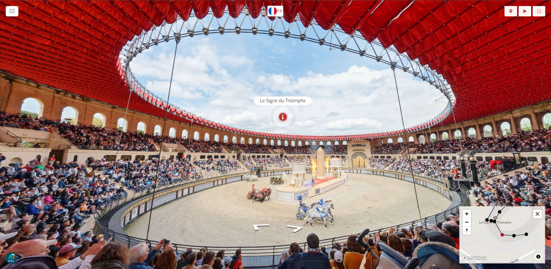 Visite virtuelle Puy du Fou