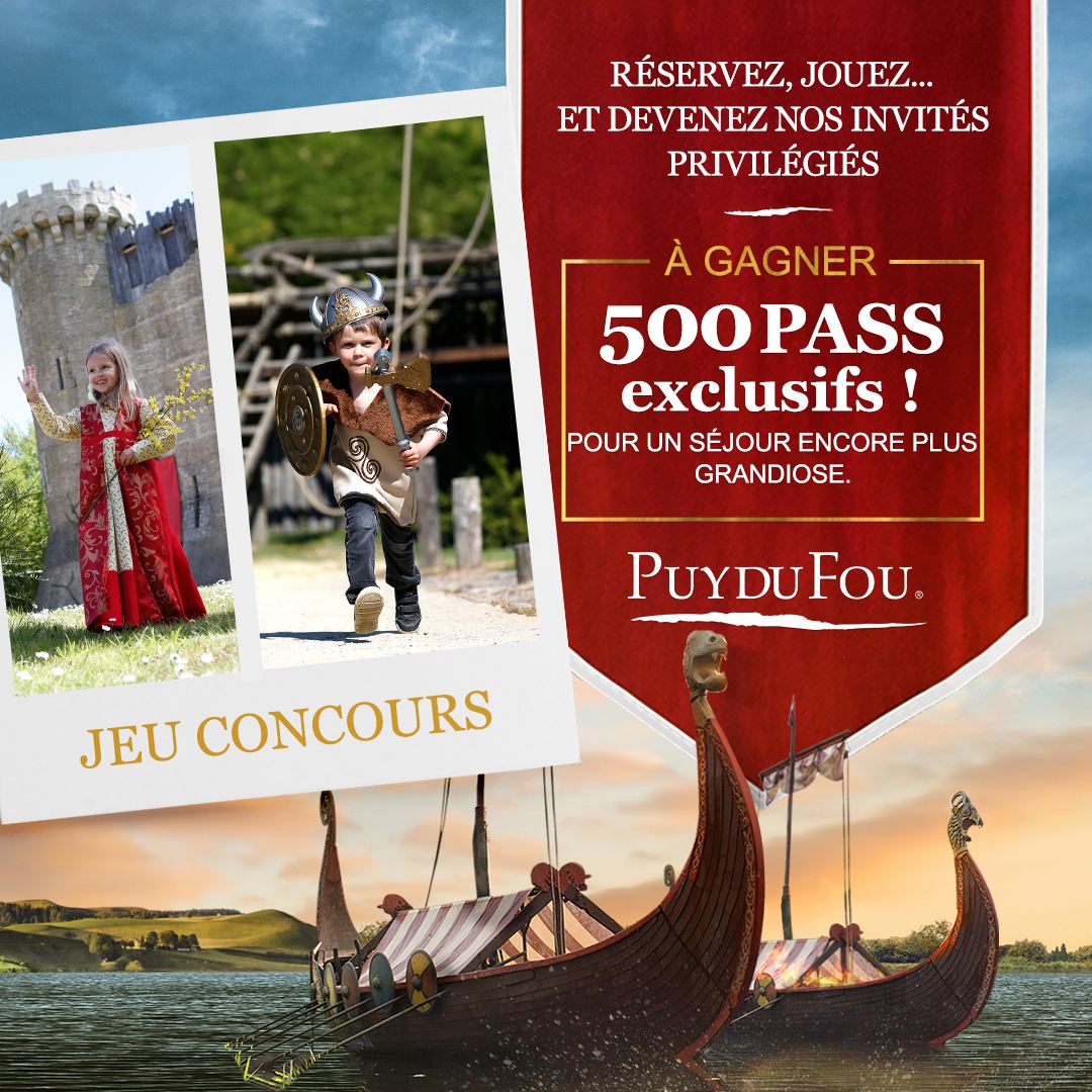 Visuel du jeu concours : 500 Pass Emotion à gagner