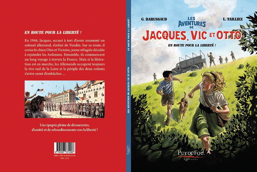 Couverture de la bande dessinée de Puy du Fou Editions