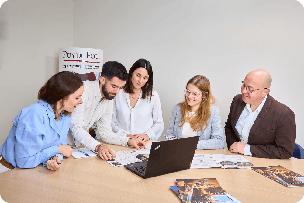 Equipe commerciale du Puy du Fou