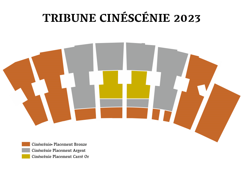 Cinéscénie tribune puy du fou 