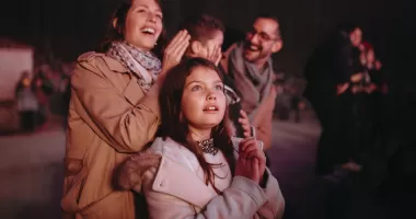 Familie in Puy du Fou