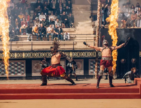 Gladiateurs du Signe du Triomphe, spectacle du Puy du Fou
