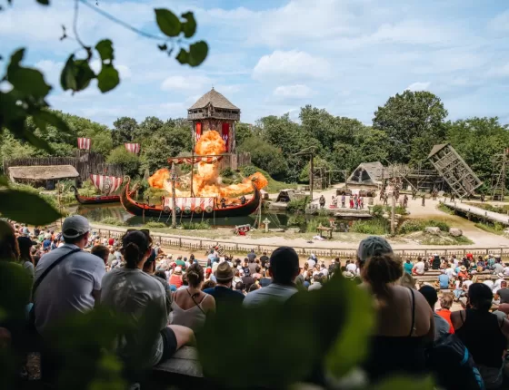Spectacle viking puy du Fou professionnels du tourisme
