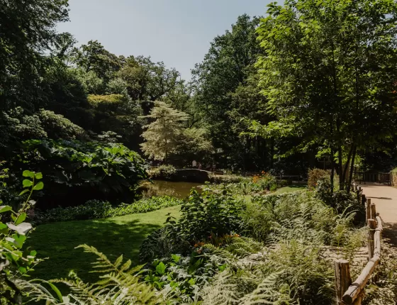 Le "Val de la Marienne" au cœur de la nature du Puy du Fou.