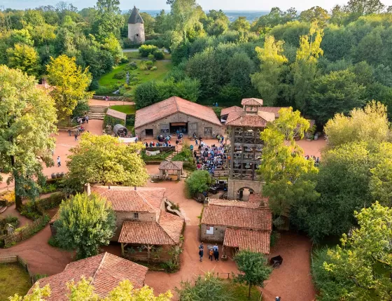 Le village Chasseloup vue du haut.
