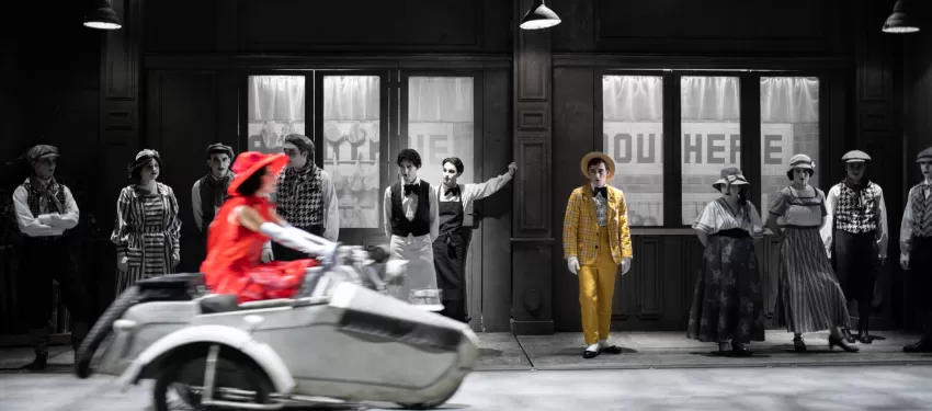 Le mime et l'étoile