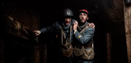 Soldiers in the trenches of war in ‘Les Amoureux de Verdun’