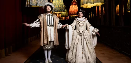 François 1er vous accueille dans la salle des Danses dans le spectacle "La Renaissance du Château" 