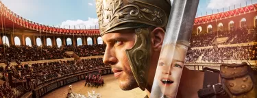 Visuel de la saison 2025 du Puy du Fou avec un gladiateur