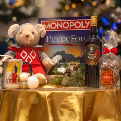 idées cadeaux de Noël du Puy du Fou