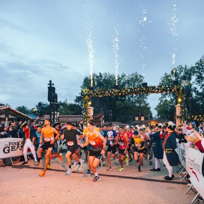 Ligne de départ Foulée des Géants 2025