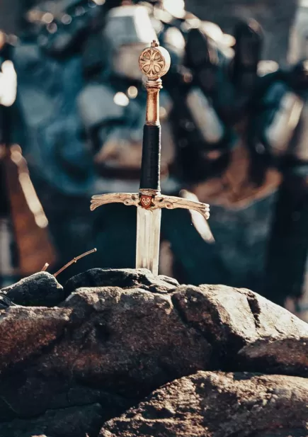 L'épée du roi de Bretagne Arthur : Excalibur