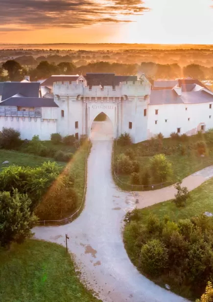 Citadelle, hôtel insolite du Puy du Fou qui permet de passer la nuit dans un château fort