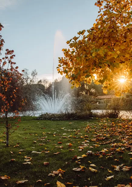 Parc du Puy du Fou durant l'automne