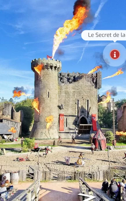 Visite virtuelle du Puy du Fou, un parc unique au monde, bien plus qu'un simple parc d'attractions ou un parc à thème