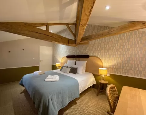 Gîte Domaine du Puy Doré - Sainte-Cécile - Chambre