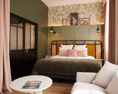 Chambre 1 Hôtel Square Lodge