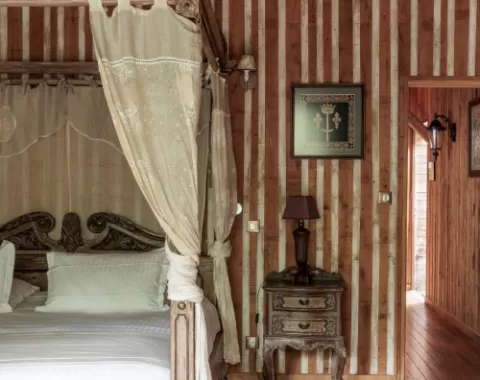 Cabane insolite- Chambre