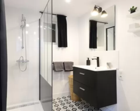 Gîte du Grand Cerf - sdb