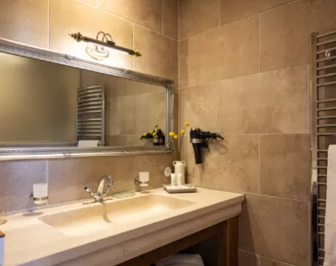 Chambres d'hôtes, Domaine de la Haye, salle de bain