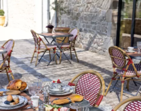 Chambres d'hôtes, Domaine de la Haye, pdj