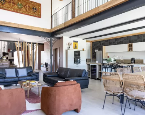 Gîte Domaine de la Haye, Salon