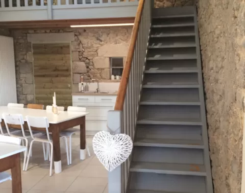 Gîte petit monty - escalier