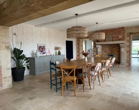 Domaine du Puy Doré - salle à manger