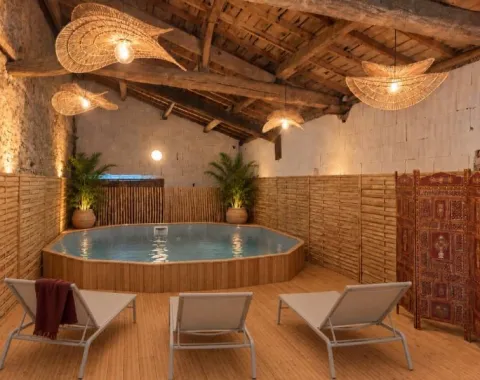 Gîte Le Quatre Feuilles_Piscine