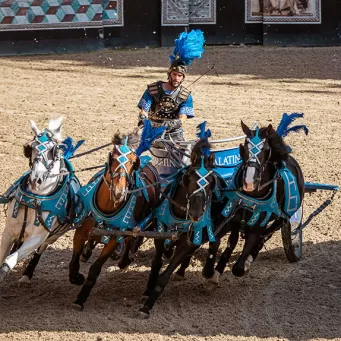 Course de char au Signe du Triomphe