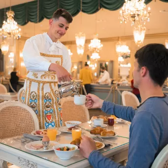 Restaurant "La Table des Ambassadeurs" au Puy du Fou
