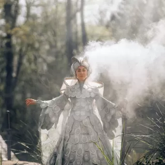 Dame du Lac dans le spectacle "L'Epée du Roi Arthur" au Puy du Fou