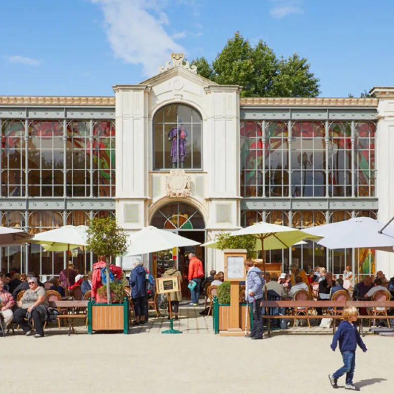 Le restaurant "Le Bistrot" au Puy du Fou