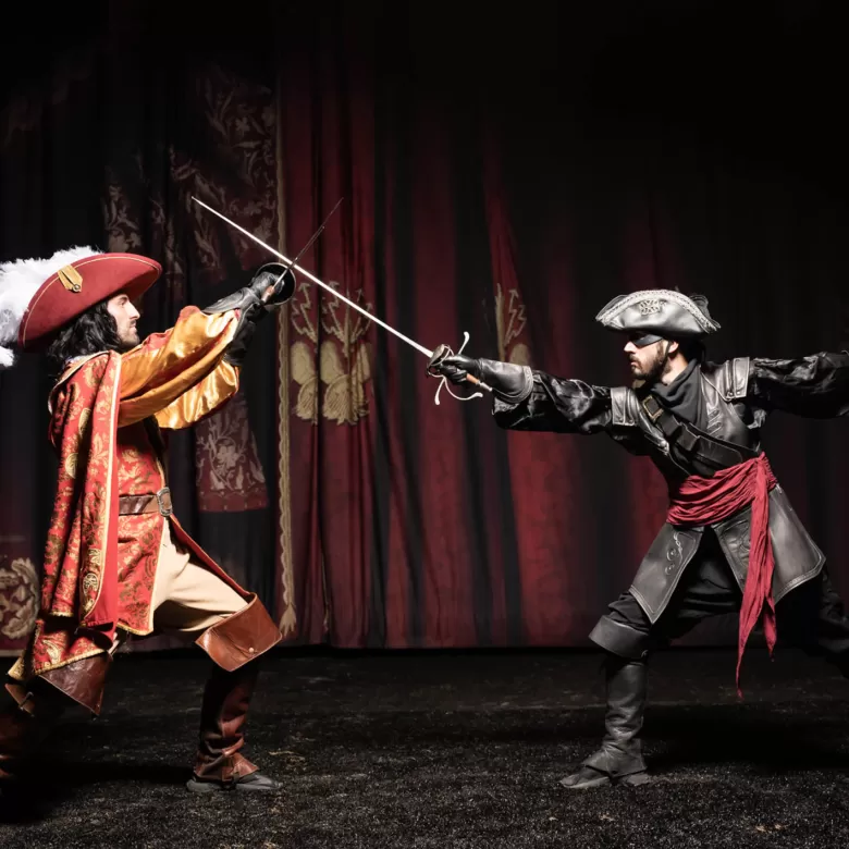 Combat d'escrime à Mousquetaire de Richelieu