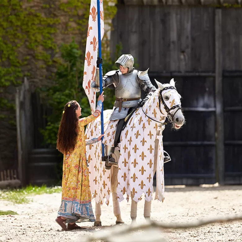 Marguerite et Jeanne d’Arc dans le Secret de la Lance