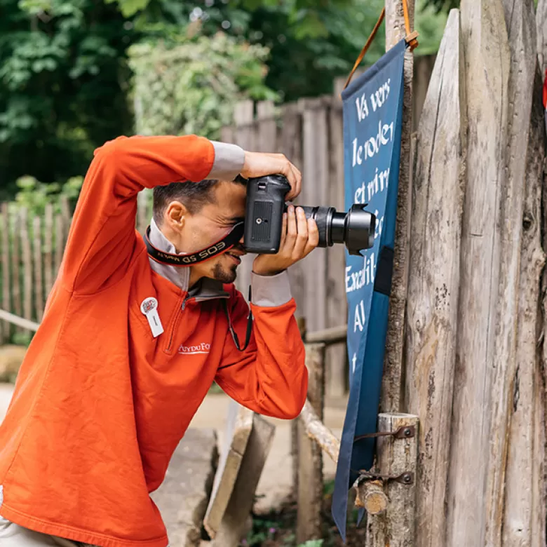 Photographe du Puy du Fou pour illustrer "Le Puy du Fou en images"