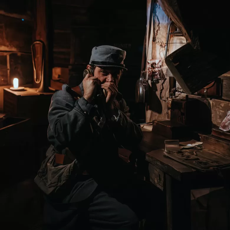 Les Amoureux de Verdun au Puy du Fou ; crédit photo : Apolline Cornuet
