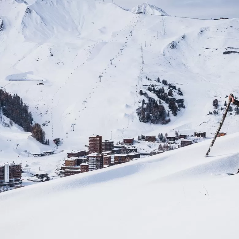 Viking à la station de ski La Plagne