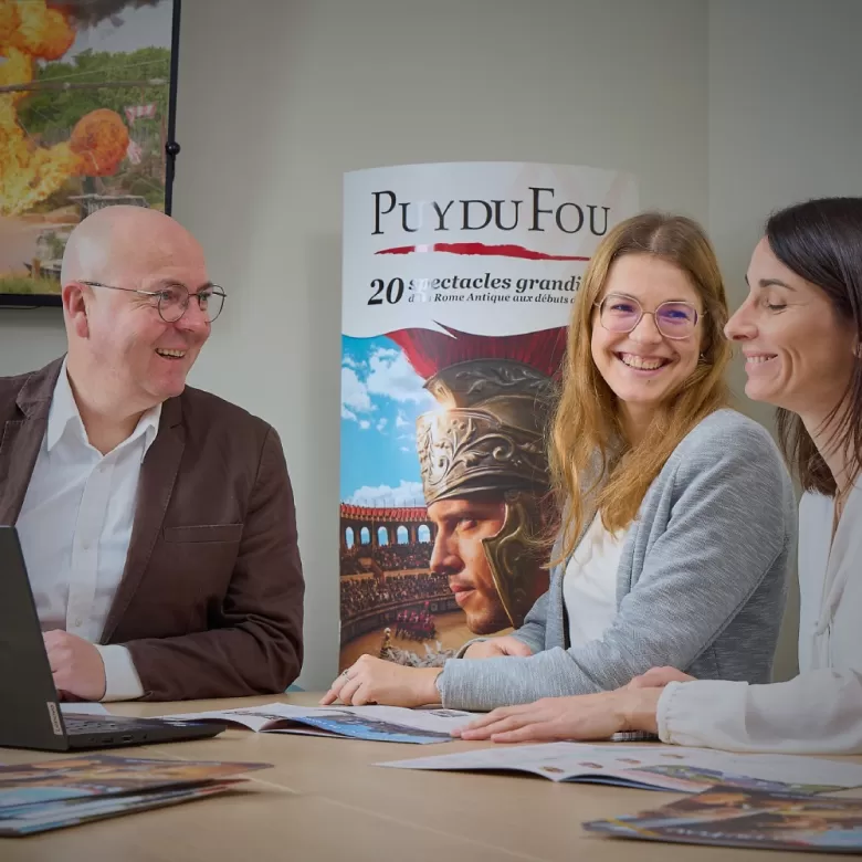 Equipe commerciale du Puy du Fou
