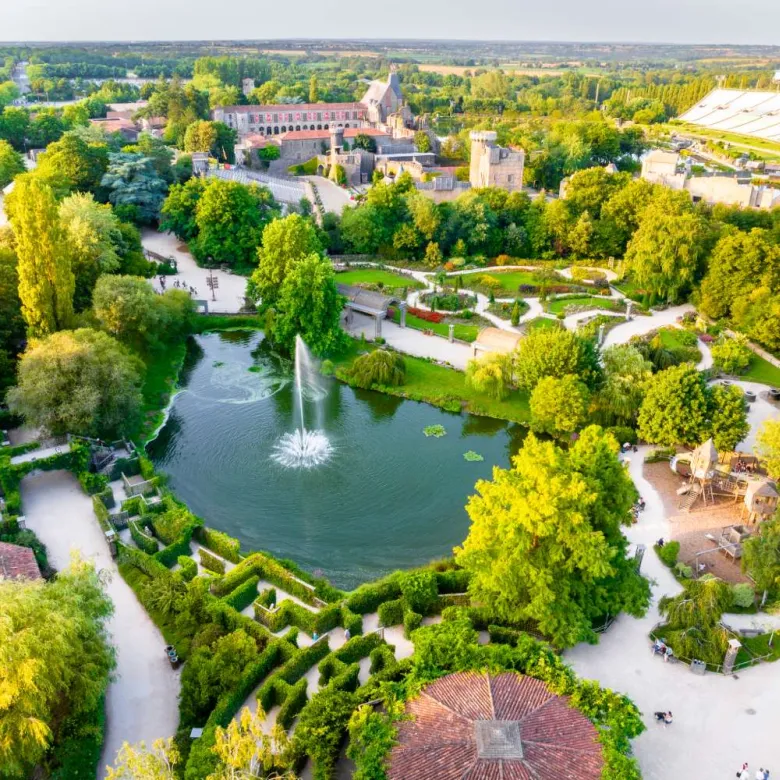 Puy du Fou vu du ciel