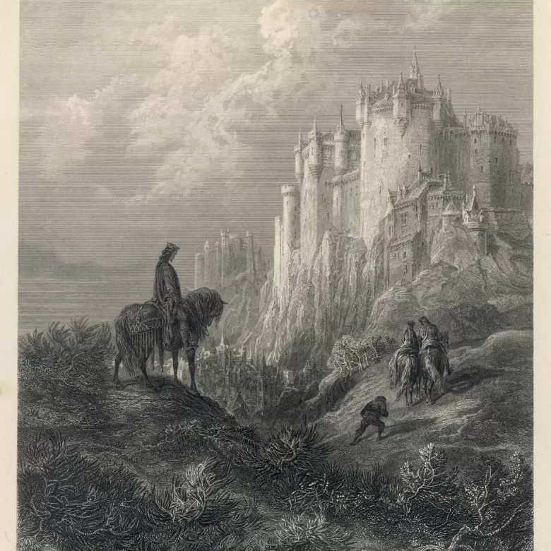 Le royaume de Logres dirigé par Arthur
