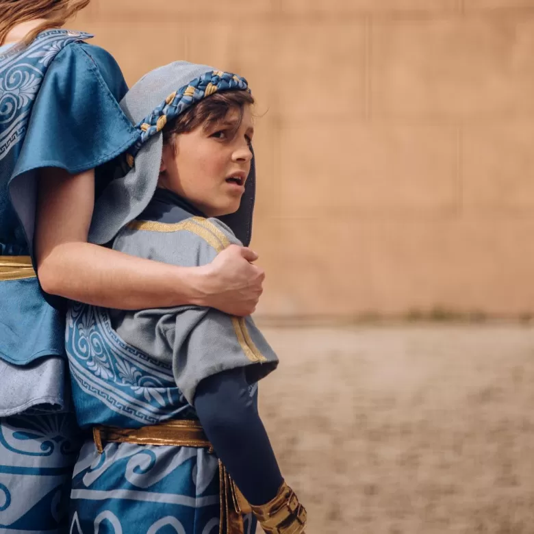 Enfant du Signe du triomphe
