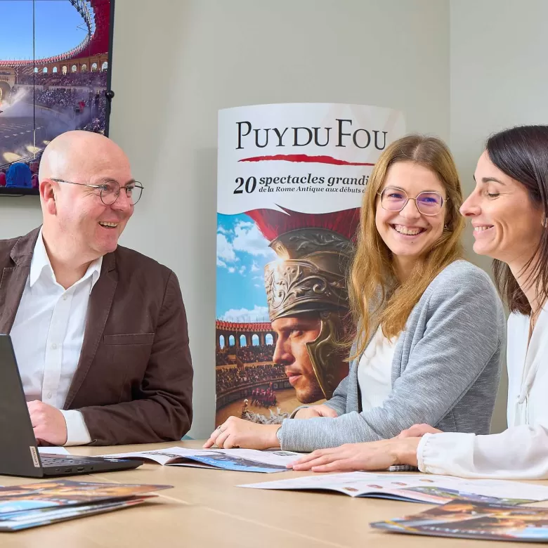 Equipe commerciale du Puy du Fou