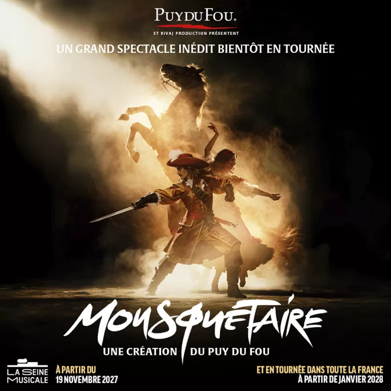 L'affiche du Puy du Fou part en tournée