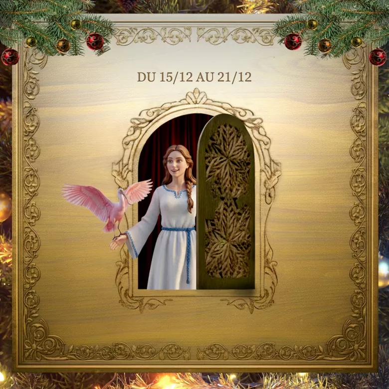 Aliénor dans le spectacle Le Bal des Oiseaux Fantômes