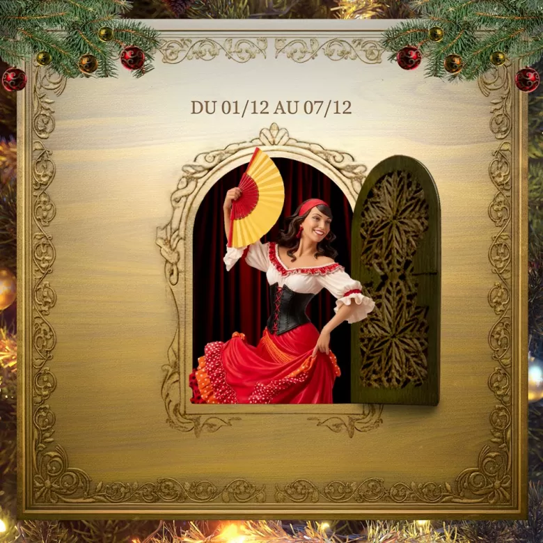 La Serafina dans le spectacle Mousquetaire de Richelieu