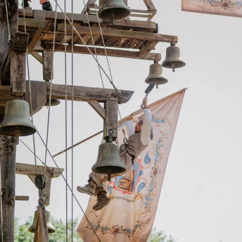 Musicien sur le Grand Carillon