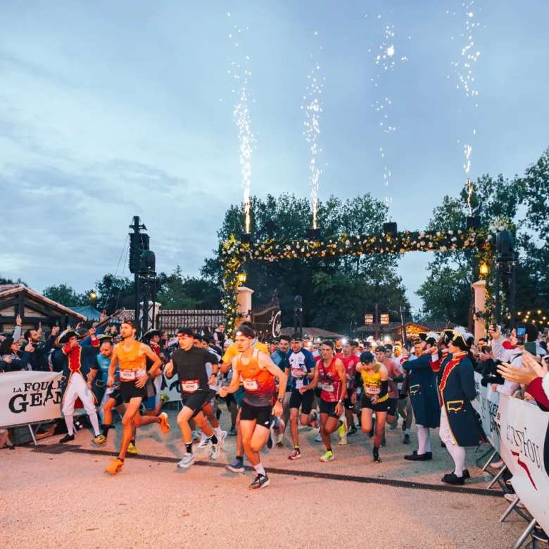 Le départ de La Foulée de Géants 2025